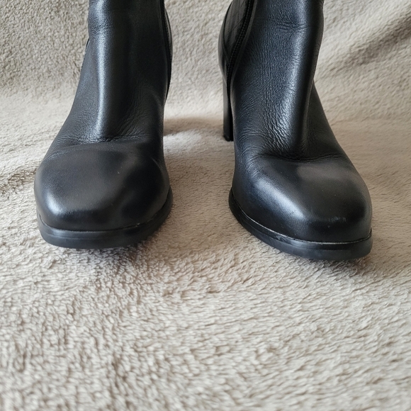 Blondo black block heel waterproof ankle boots size 8 - Picture 4 of 11